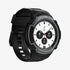 ACS06488 - Galaxy Watch 6 Classic (47mm) Case Rugged Armor Pro in black showing the front